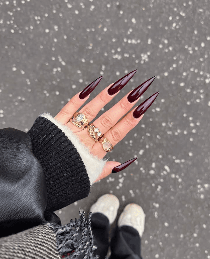 Stiletto Nail Shape