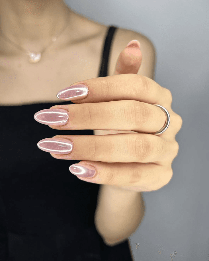 Mirror Nail Style